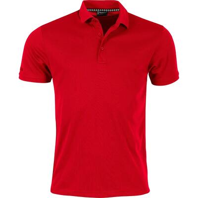Polo - sport - heren - ademend, climatec - ground - rood