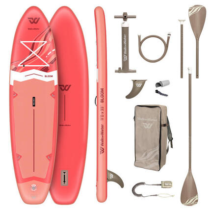 Paddle gonflable 11’ WOW Bloom – stable, polyvalent, pack complet