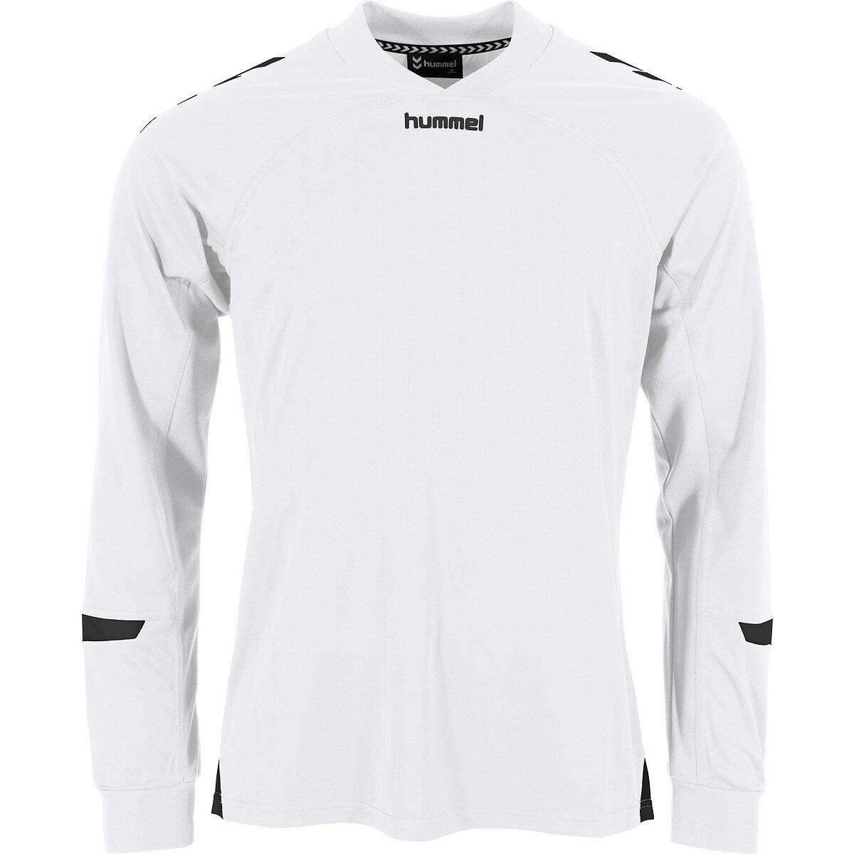 Hummel Fyn Trikot Langarm Herren - Weiß / Schwarz - XL 3/5