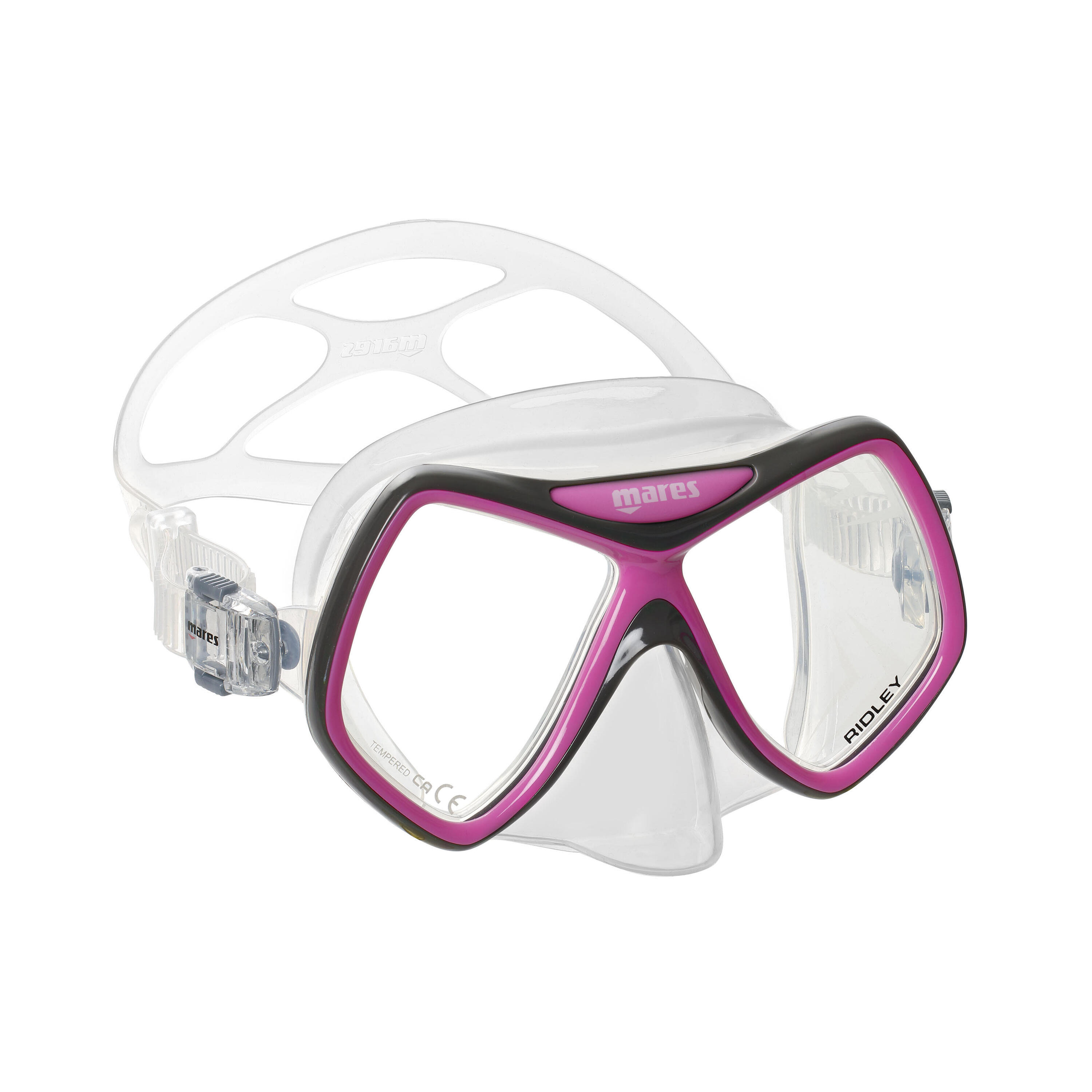 Masque Snorkeling Double Verre Ridley Silicone Mid Ergonomique Ultra-Léger 2/2