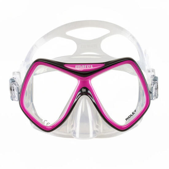 Masque Snorkeling Double Verre Ridley Silicone Mid Ergonomique Ultra-Léger