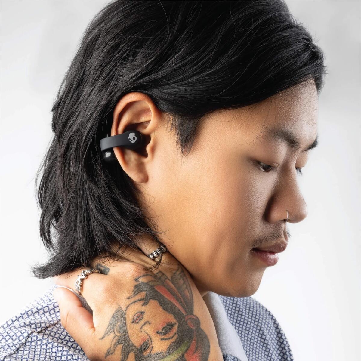 PUSH 720 OPEN EAR TWS BLACK/SILVER 2/7