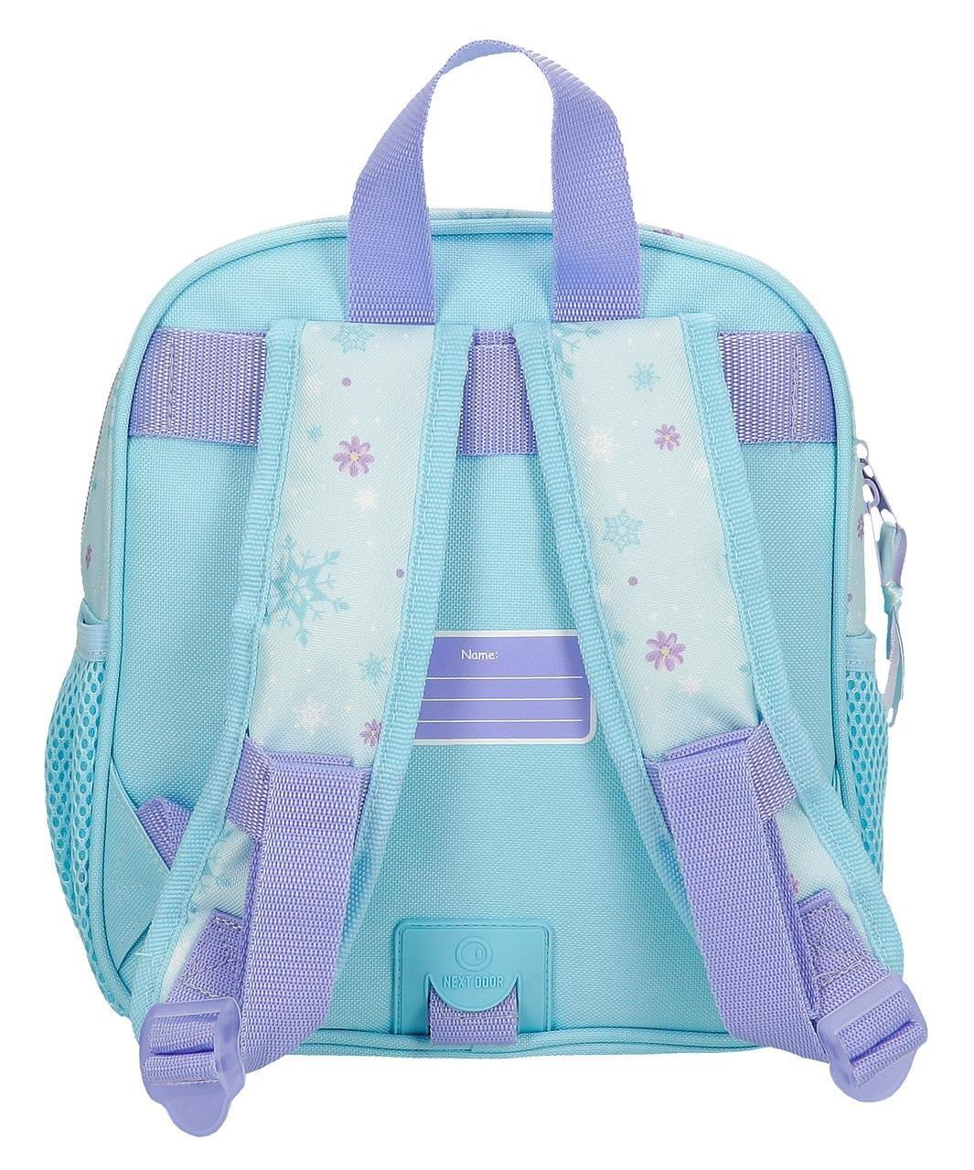 Mochila escolar adaptable a carro Frozen in this together 25 cm Lila 2/5