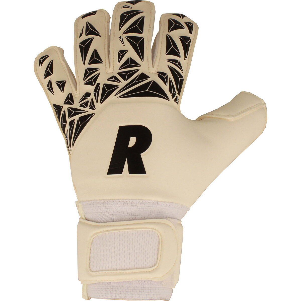 Real Classico Pro keepershandschoenen kinderen - wit, zwart - maat 6 2/3