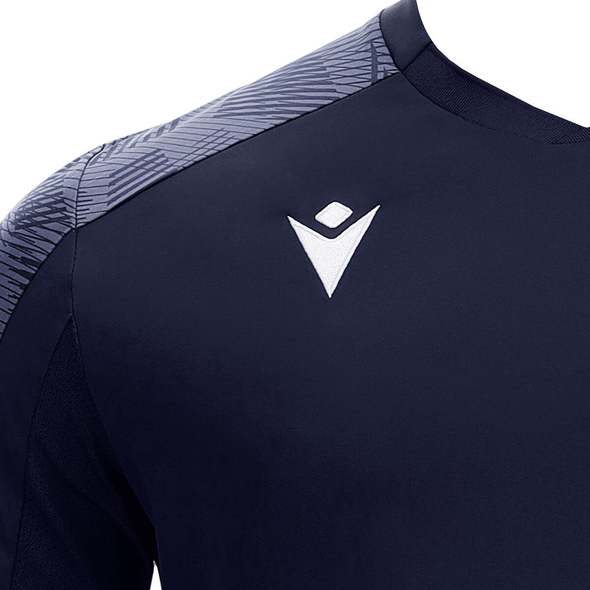 Macron Gede Maillot Manches Courtes Homme - Marine S 3/3