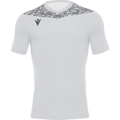 Shirt - multisport - heren - ademend, mesh inzetten, v-hals - nash - rood/wit