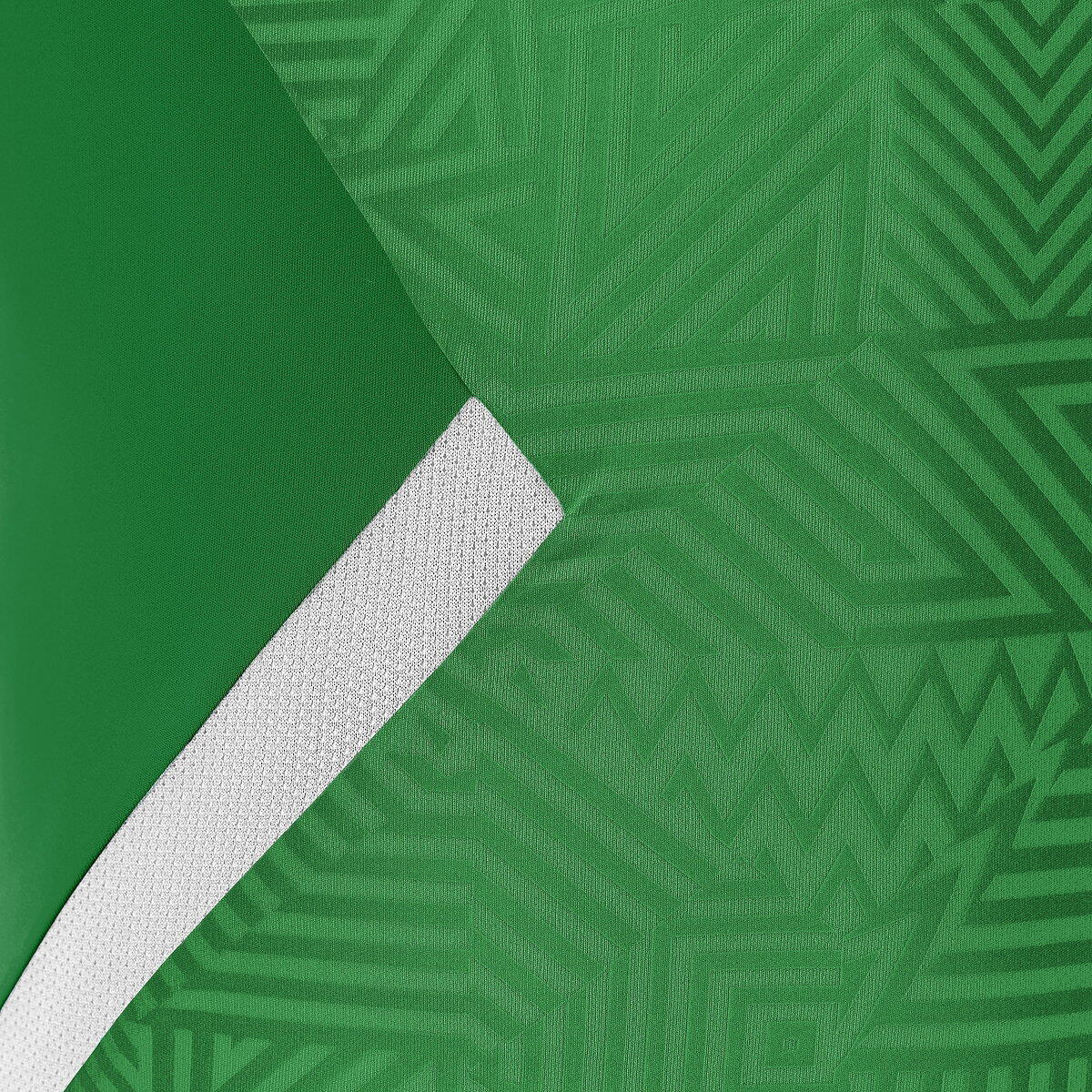 Macron Victory Shedir Shirt Korte Mouw Heren - Groen / Wit 5/5