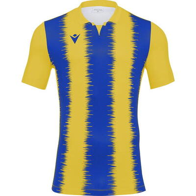 Macron miram shirt korte mouw heren - geel / royal