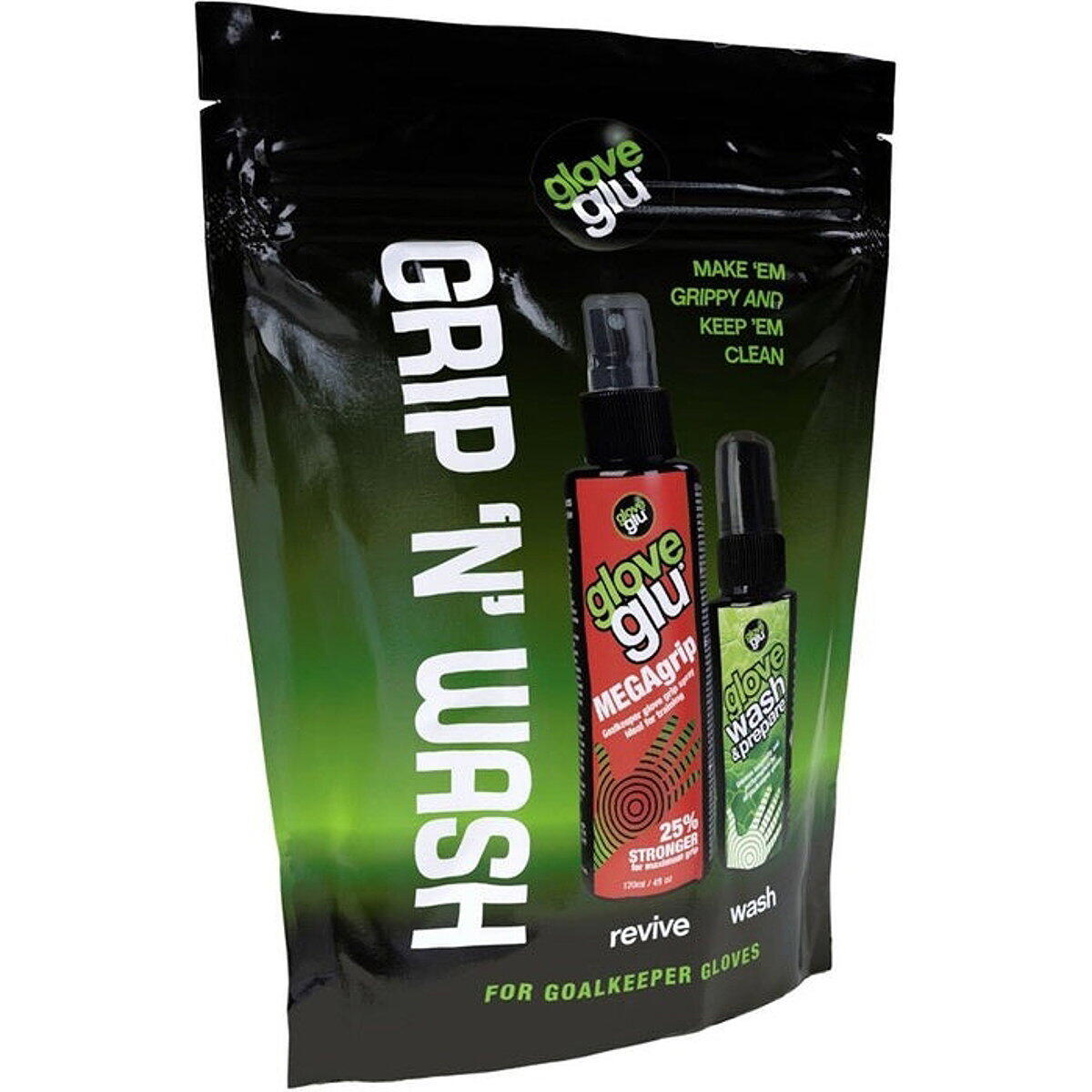 Glove Glu Grip 'N' Wash - Noir 3/4