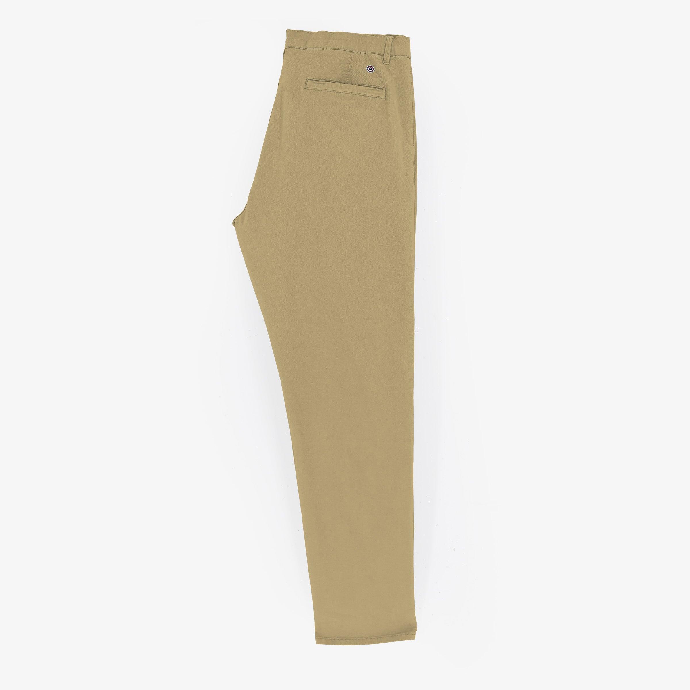 Pantalón chino 549 confort con cintura elástica, color beige 2/3