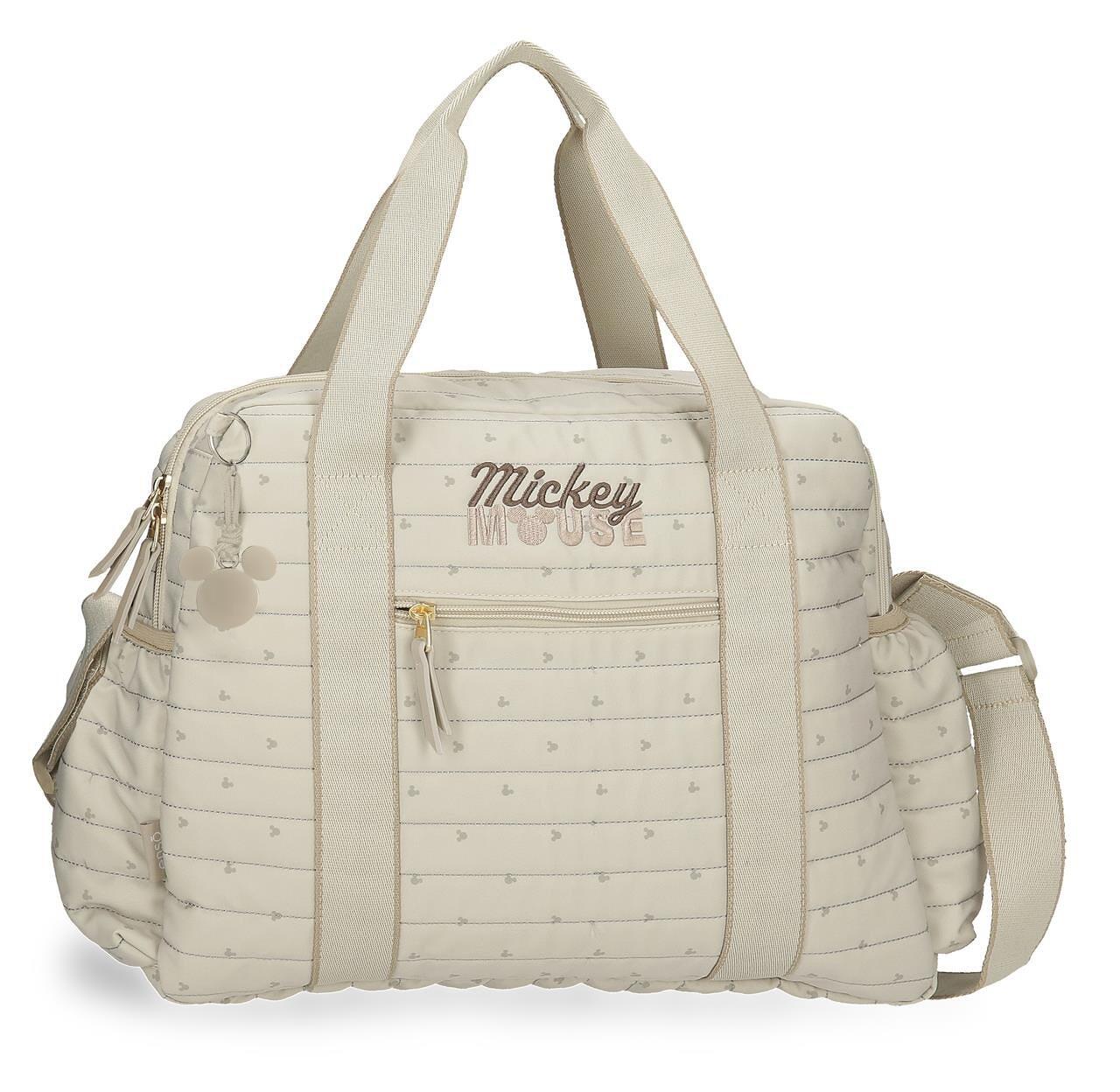 Sac de voyage Mickey Duna 41 cm Beige 1/5