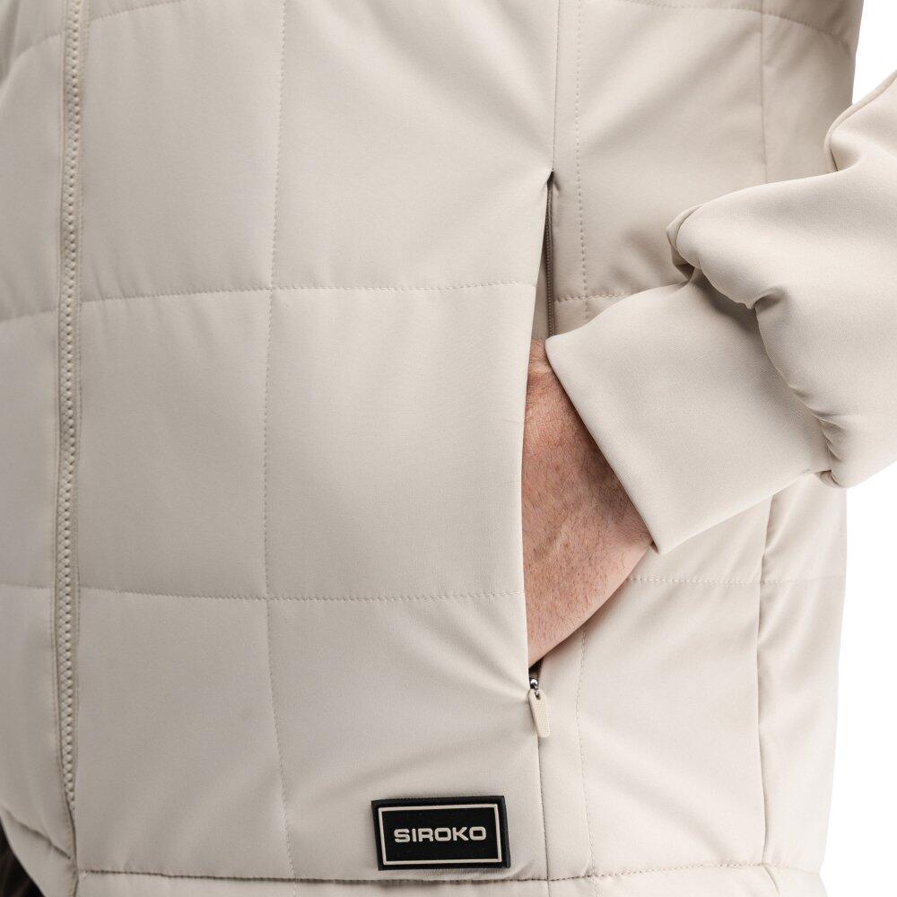Veste de golf matelassée réversible homme Approach Sand Beige 5/7