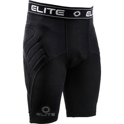 Elite sport body shield compressieshort heren - zwart, xl