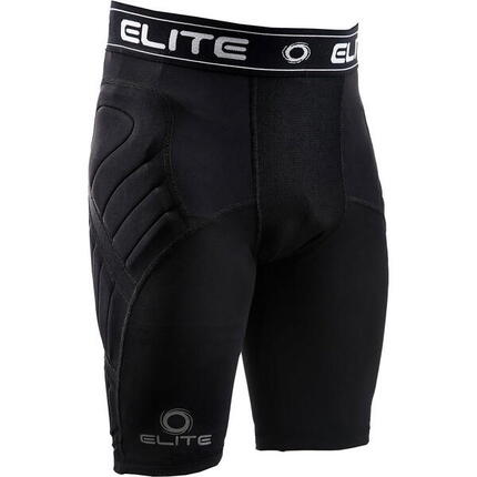 Short de compression Elite Sport Body Shield pour hommes - Noir, XXL