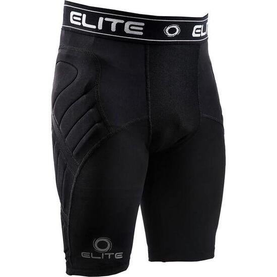 Short de compression Elite Sport Body Shield pour hommes - Noir, XXL