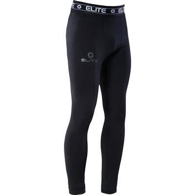 Elite sport compressiebroek keeper kinderen - zwart