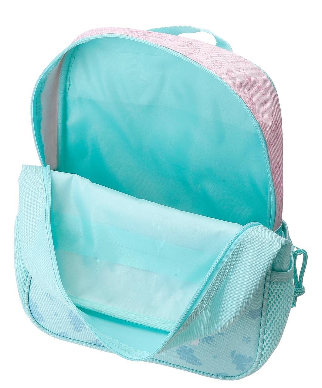 Mochila escolar adaptable a carro Stitch Beach & Love 28 cm Turquesa 3/5