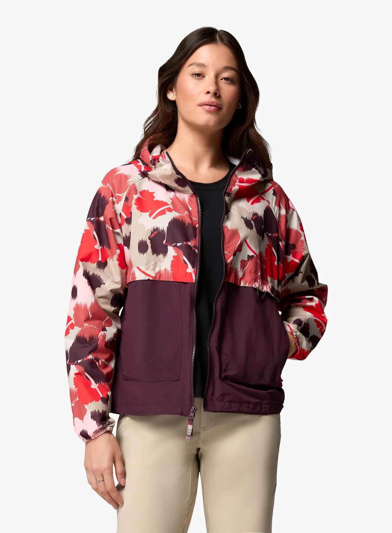 Kurtka przeciwwiatrowa damska Columbia Spire Valley Printed Windbreaker 3/7