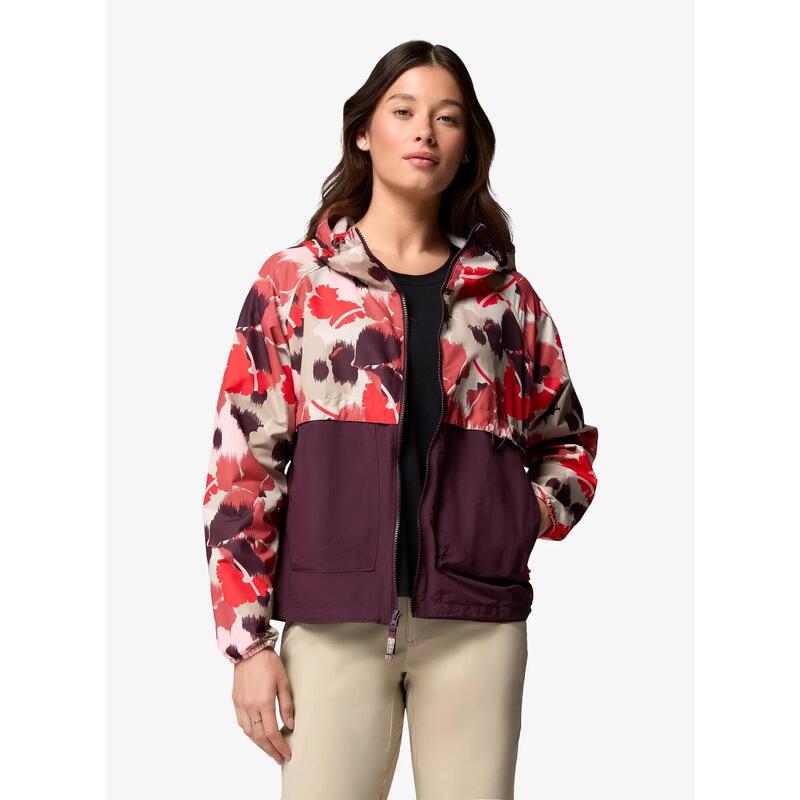 Kurtka przeciwwiatrowa damska Columbia Spire Valley Printed Windbreaker