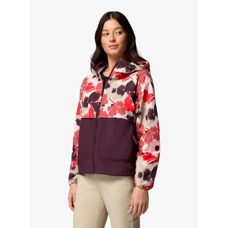 Kurtka przeciwwiatrowa damska Columbia Spire Valley Printed Windbreaker