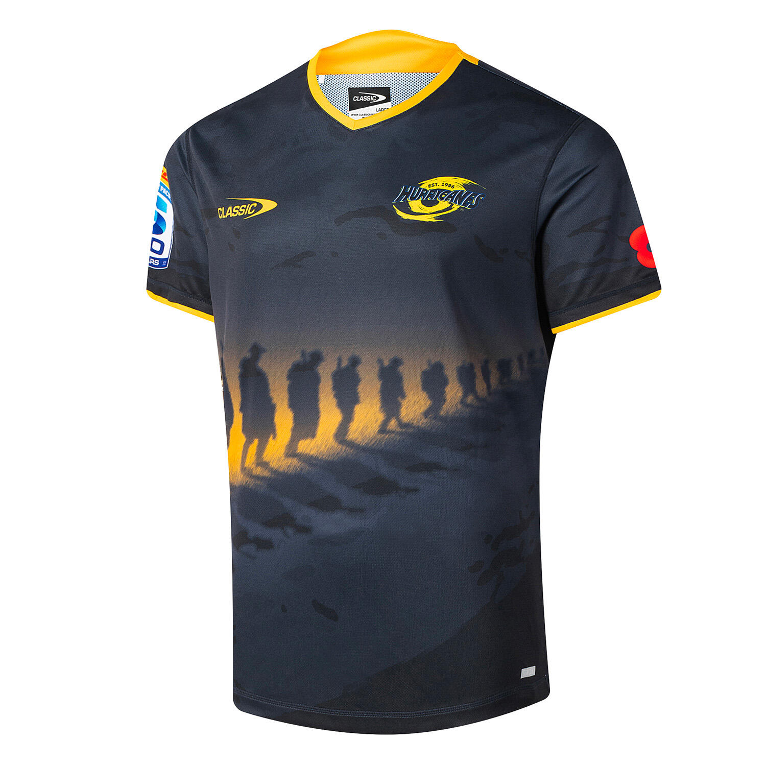 T-shirt allenamento Hurricanes Pro Classic Super Rugby 2026 3/7