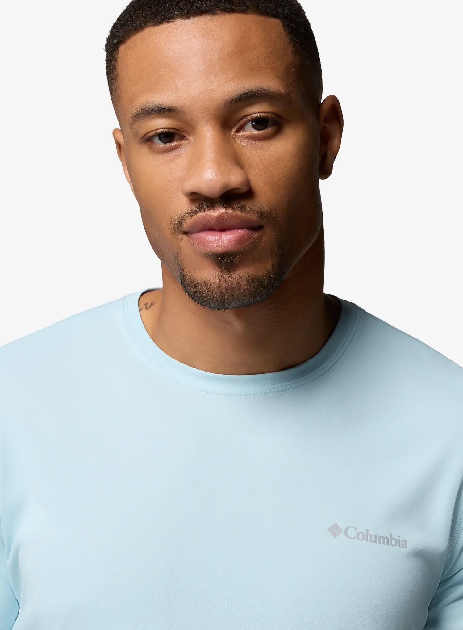 Koszulka szybkoschnąca męska Columbia Zero Rules Light S/S Crew 5/6