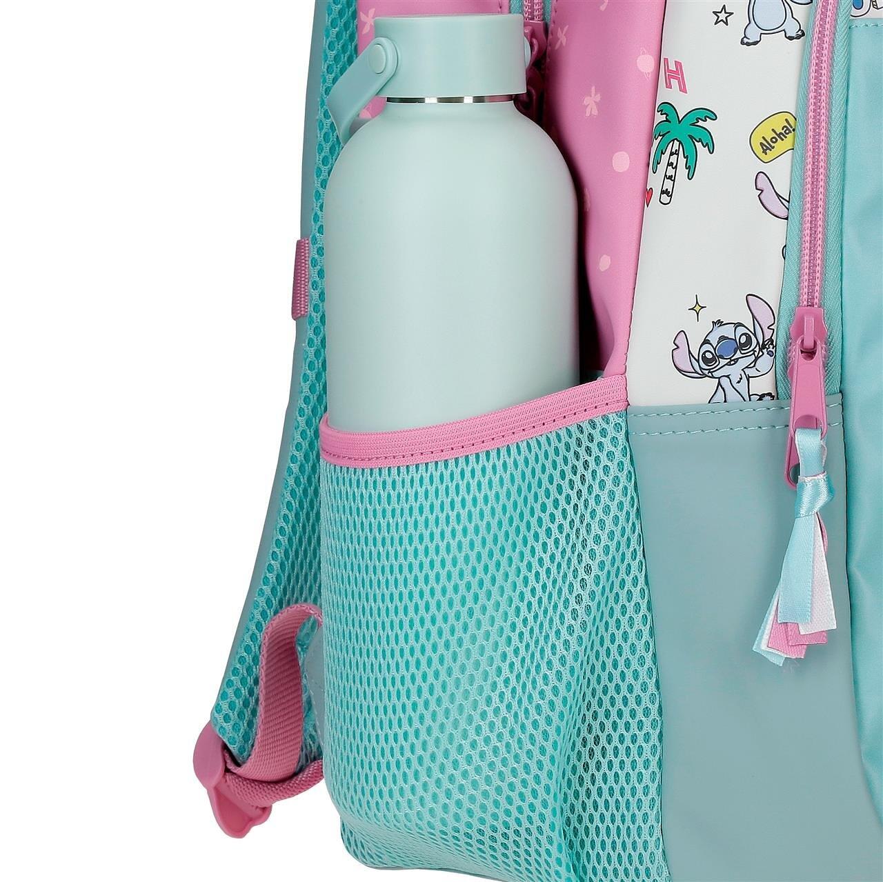 Mochila casual Stitch Little Destruction 26 cm Turquesa 5/5