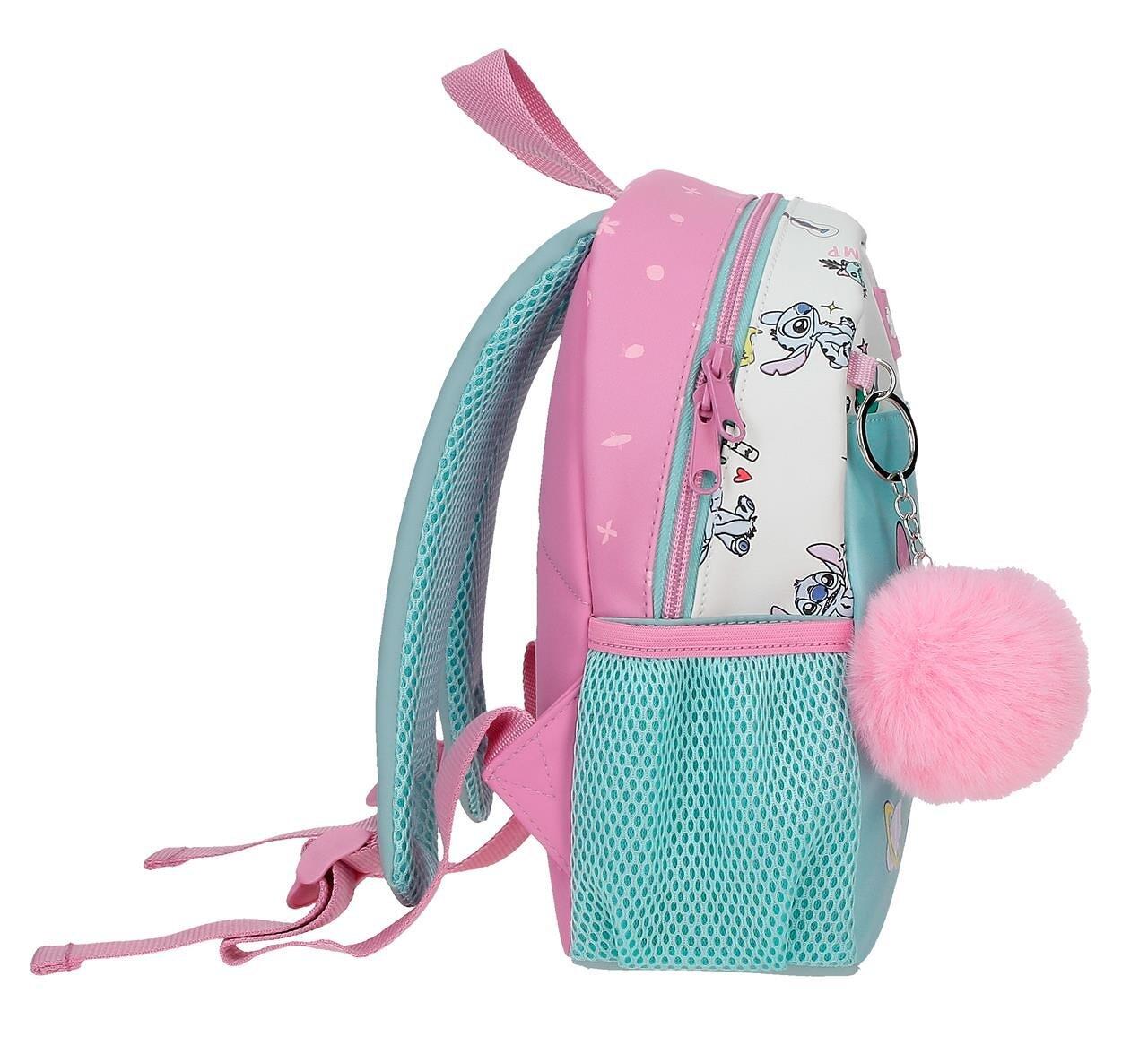 Mochila casual Stitch Little Destruction 26 cm Turquesa 4/5