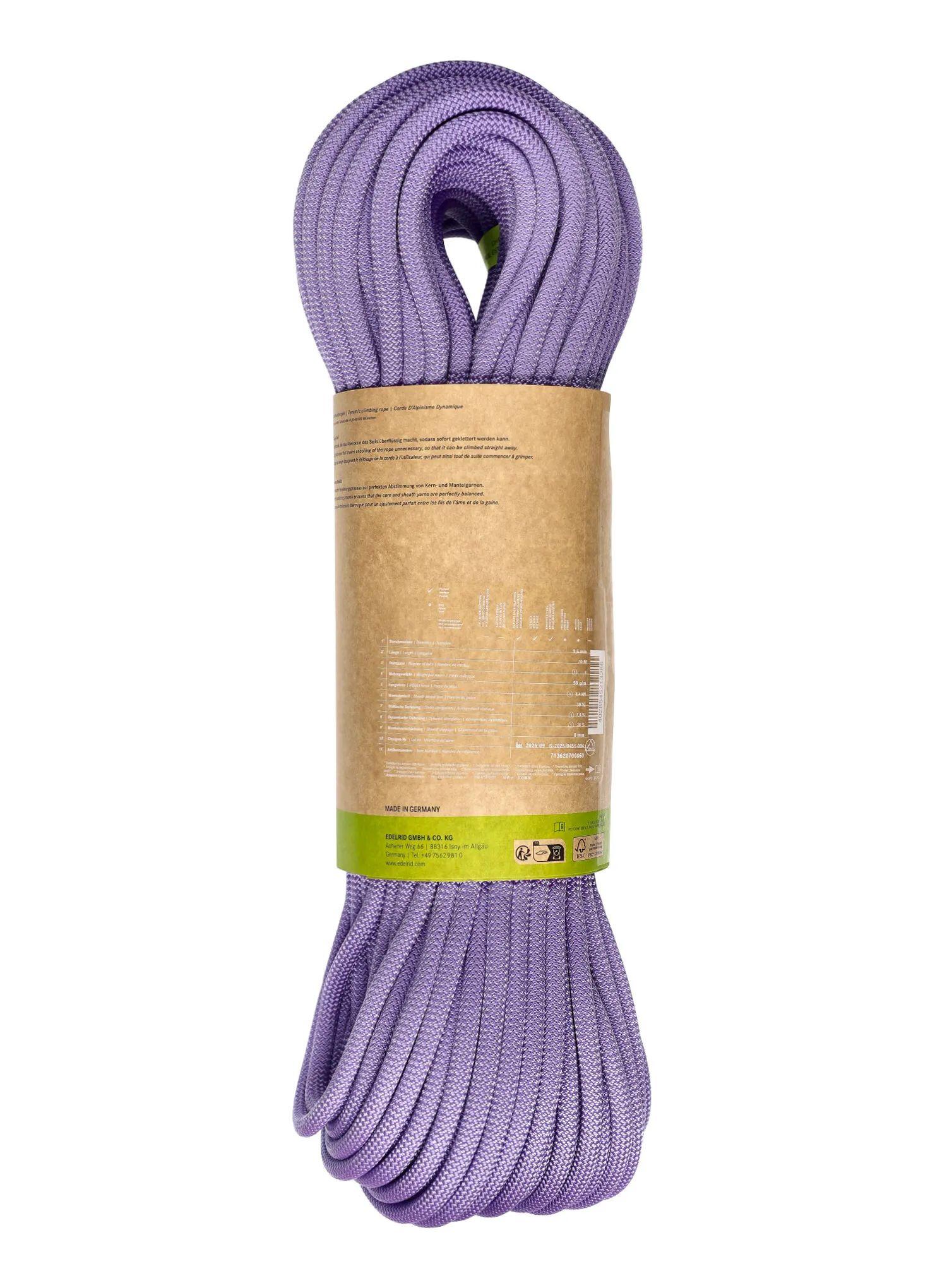 Lina dynamiczna Edelrid Neo 100 3R 9,6 mm 70 m 2/6