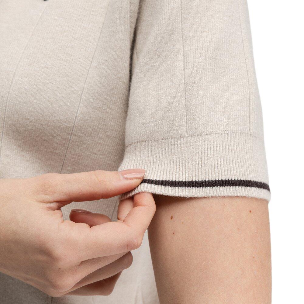 Damen Golf strick-poloshirt Hazard-W Sand Beige 5/7