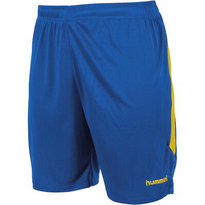 Hummel boston short heren - royal / geel, xl