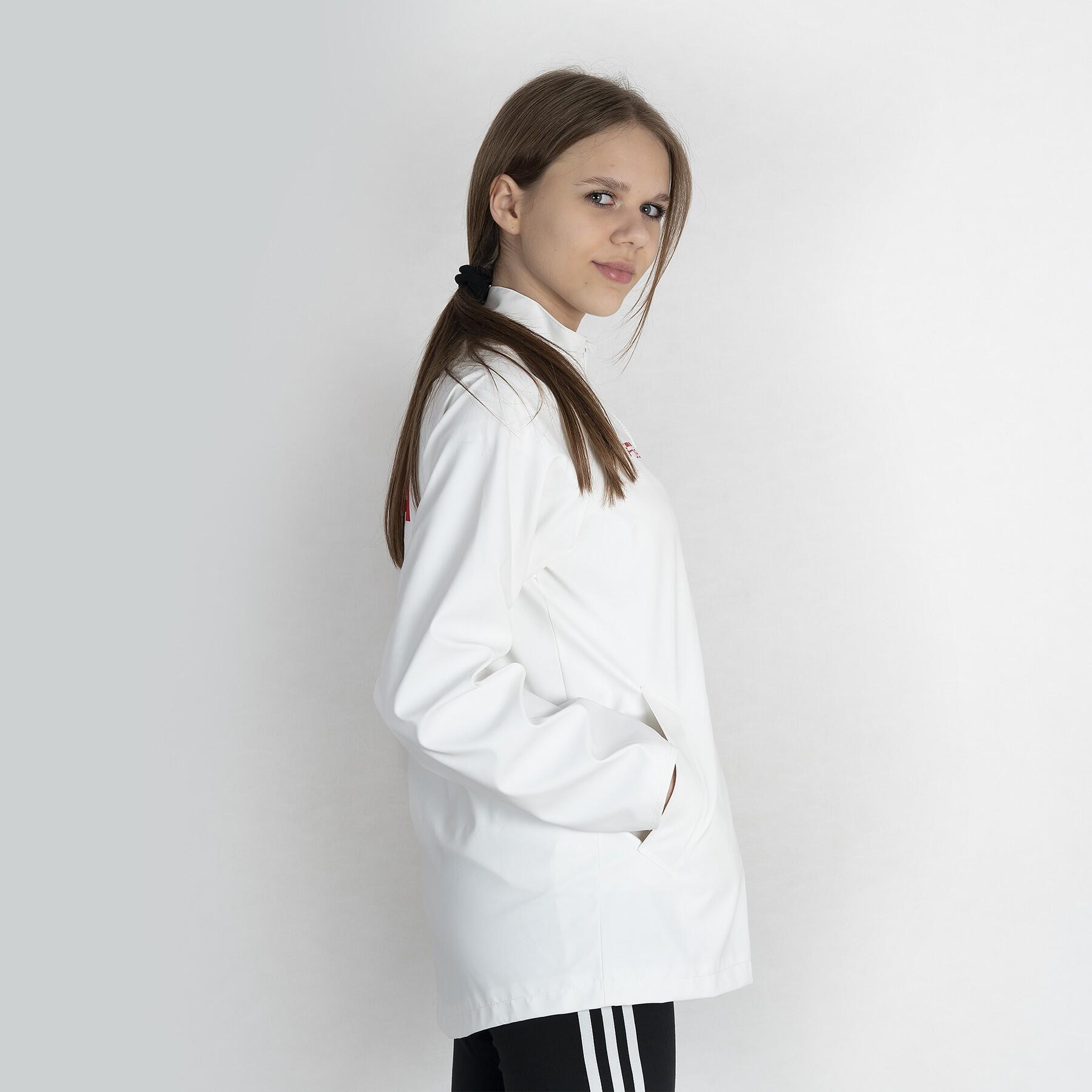 Kurtka reprezentacji przeciwdeszczowa dla dziewcząt model 713 5/6