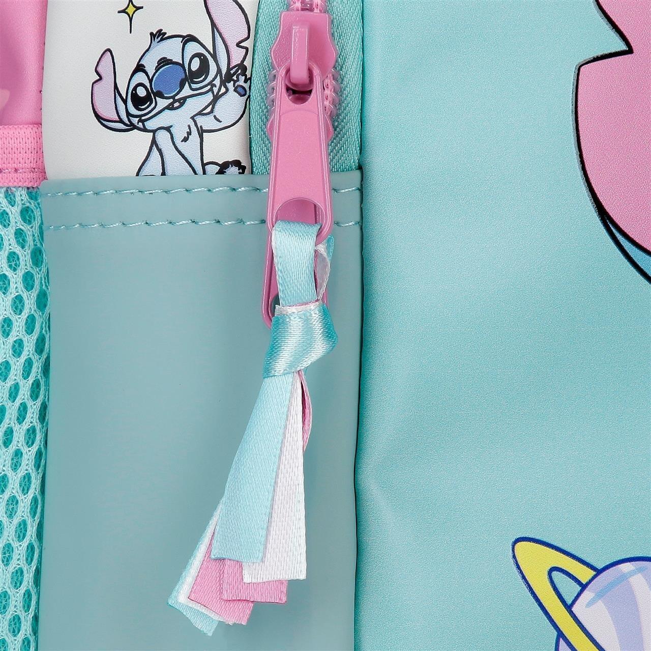 Bandolera Stitch Little Destruction Turquesa 3/4
