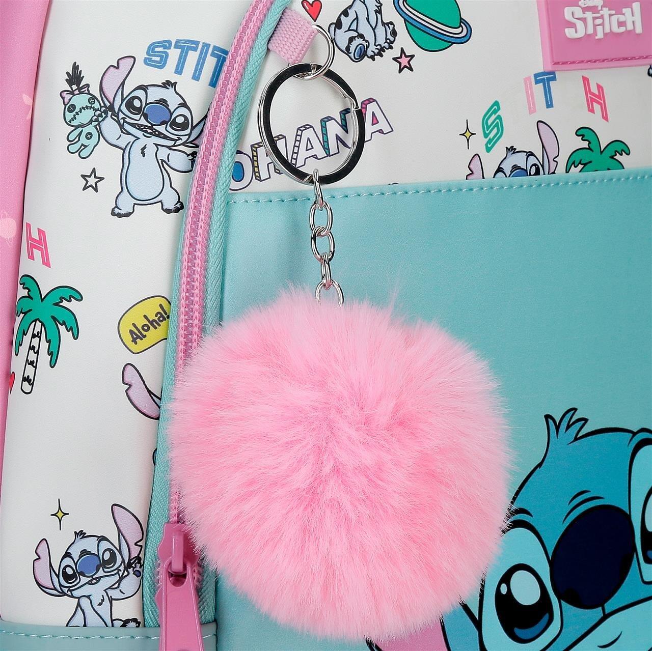 Bandolera Stitch Little Destruction Turquesa 4/4