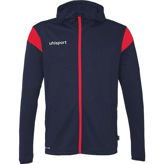 Veste à capuche - enfants - squad 27 - marine/rouge
