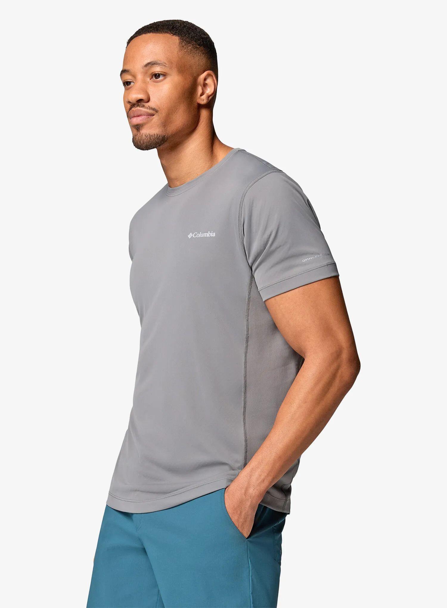 Koszulka szybkoschnąca męska Columbia Zero Rules Light S/S Crew 4/6
