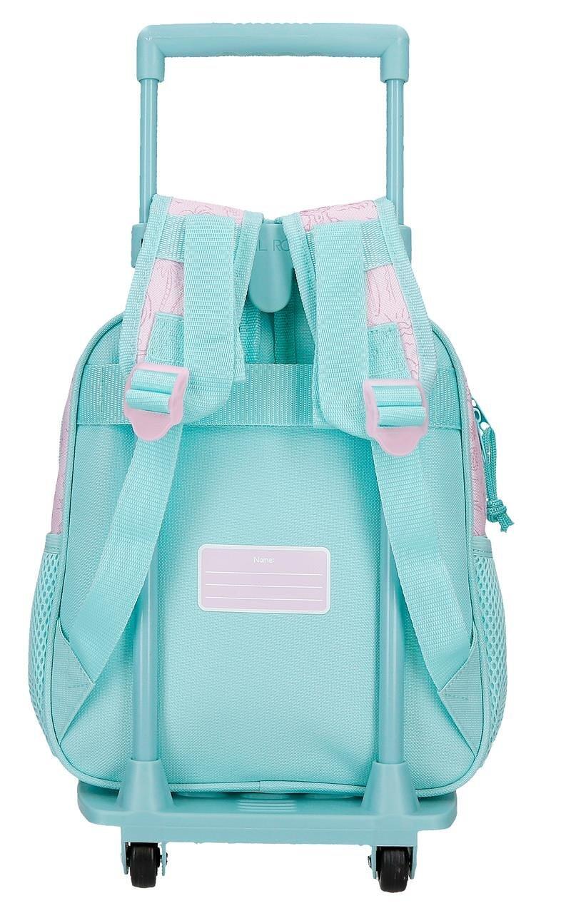 Mochila escolar con carro Stitch Beach & Love 25 cm Turquesa 2/5