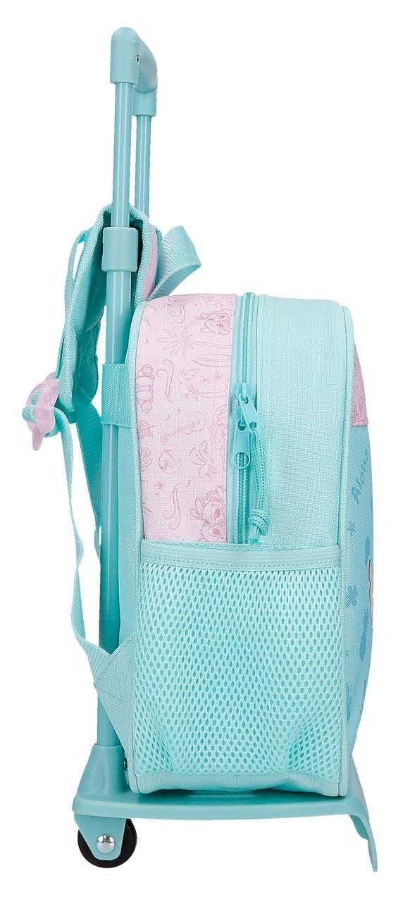 Mochila escolar con carro Stitch Beach & Love 25 cm Turquesa 4/5