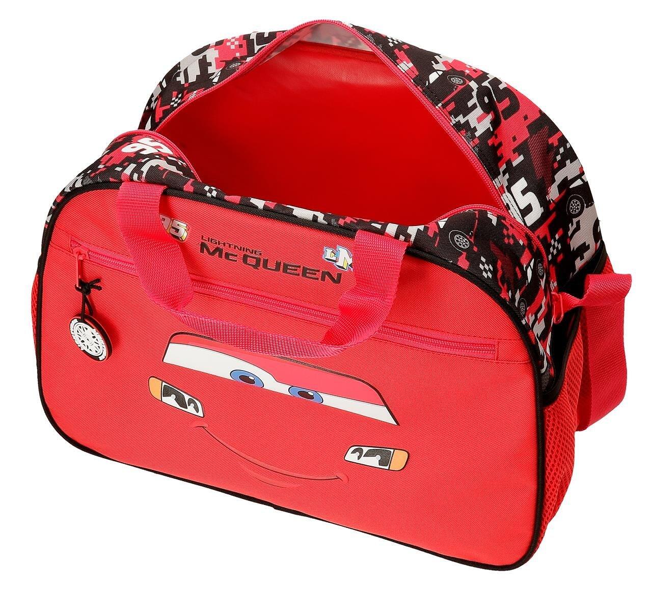 Bolsa de viaje Cars Mcqueen Red 40 cm Rojo 3/5