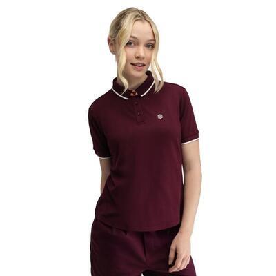Dames golf piqué poloshirt valderrama-w cherry rood