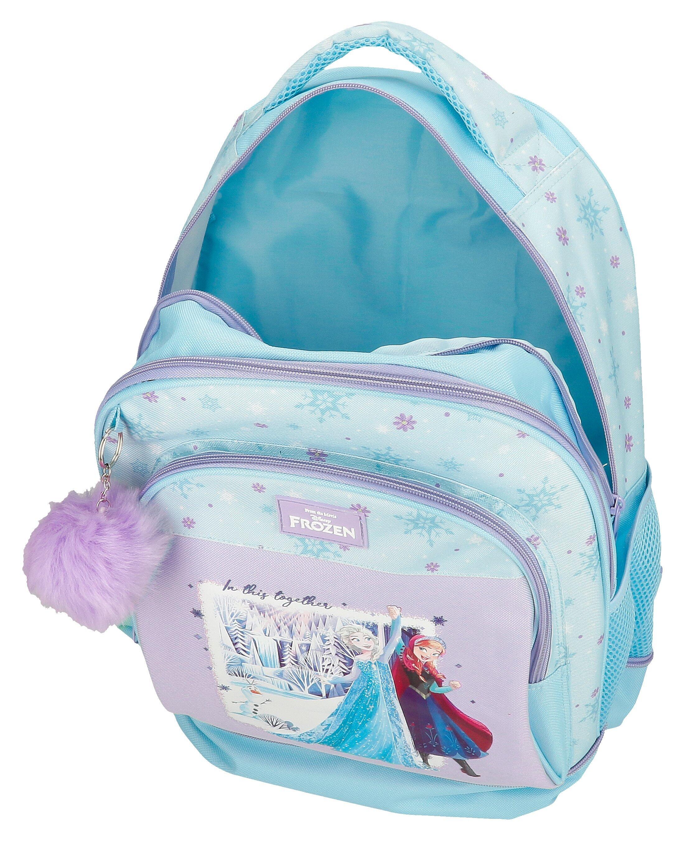 Mochila compact desmontable Frozen in this together 45 cm Lila 3/5
