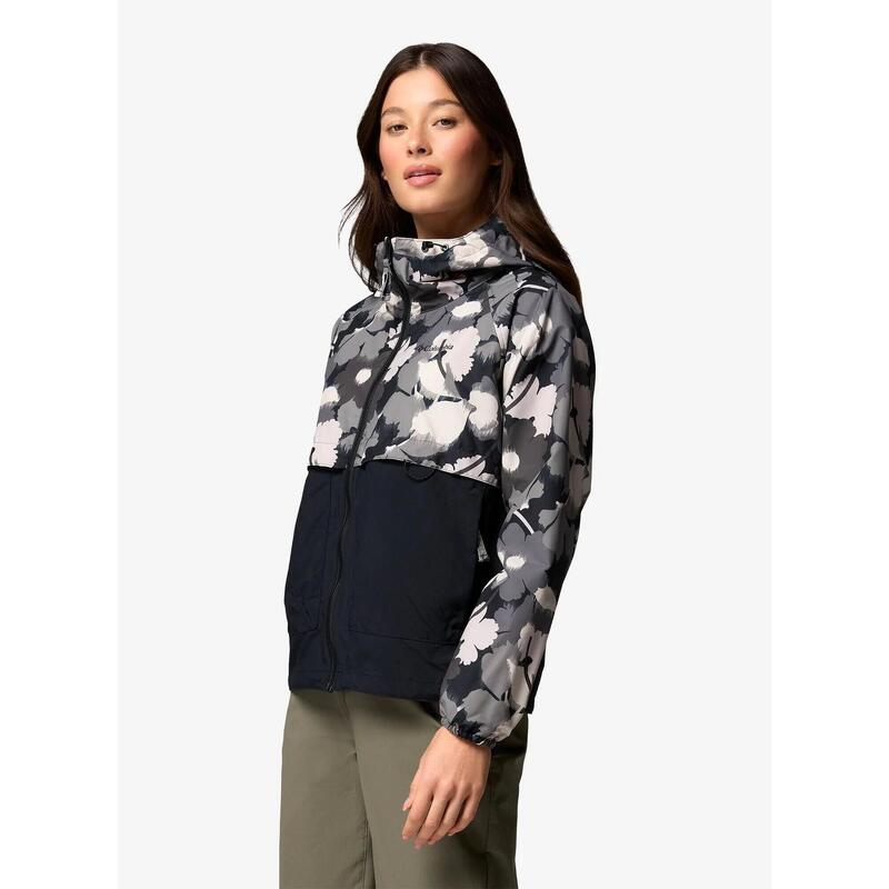 Kurtka wiatrówka damska Columbia Spire Valley Printed Windbreaker