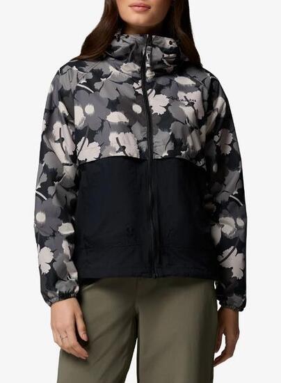 Kurtka wiatrówka damska Columbia Spire Valley Printed Windbreaker