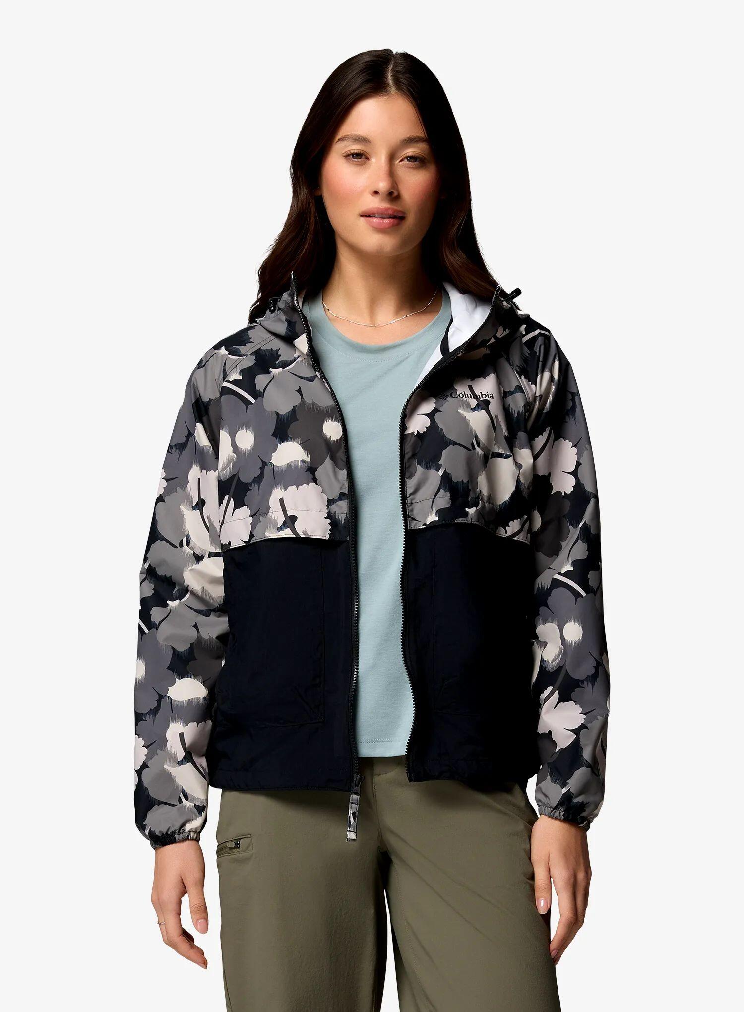 Kurtka wiatrówka damska Columbia Spire Valley Printed Windbreaker 4/7