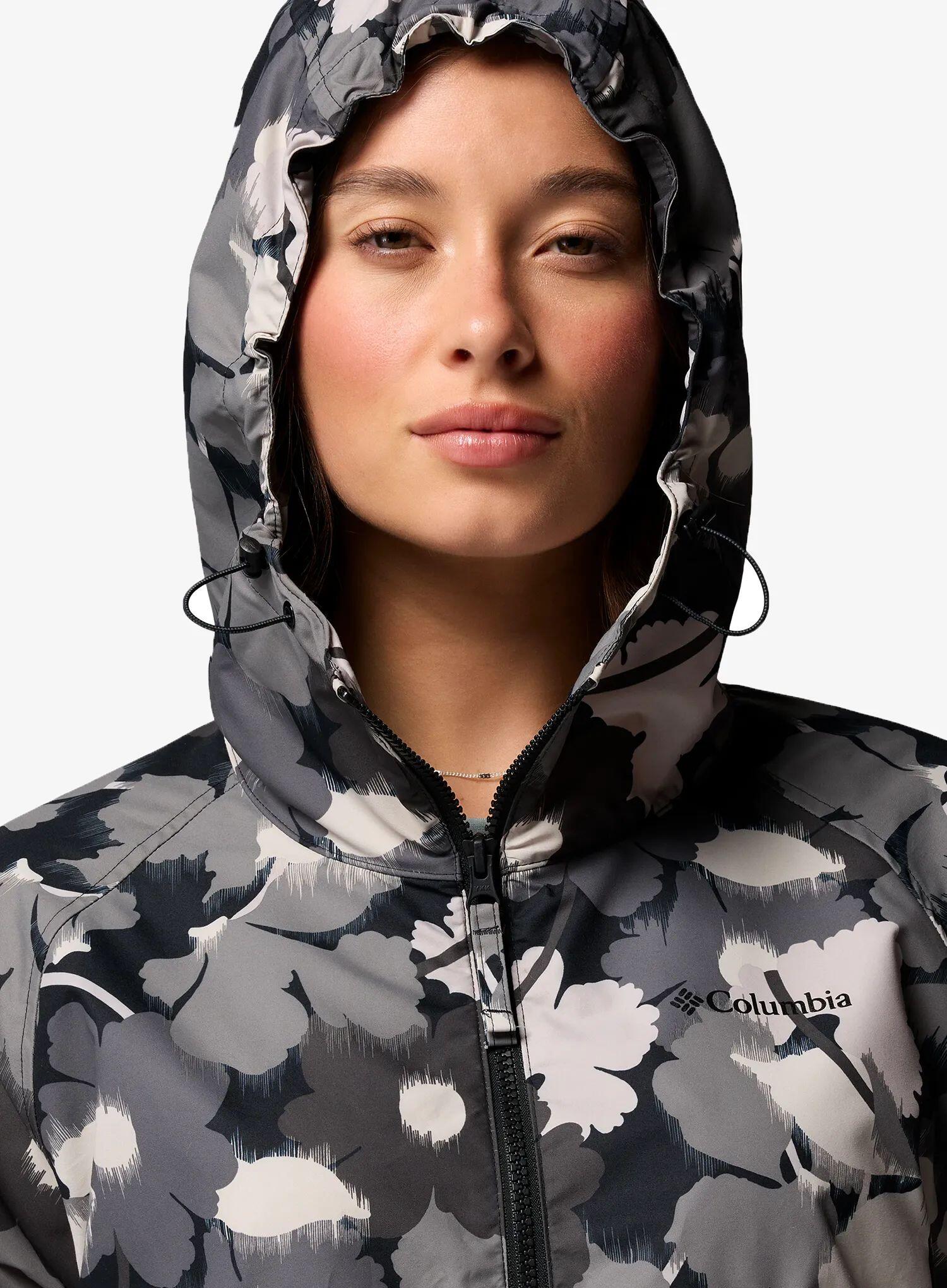 Kurtka wiatrówka damska Columbia Spire Valley Printed Windbreaker 6/7