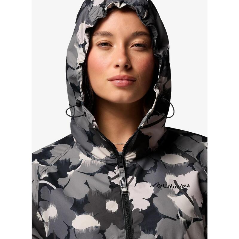 Kurtka wiatrówka damska Columbia Spire Valley Printed Windbreaker