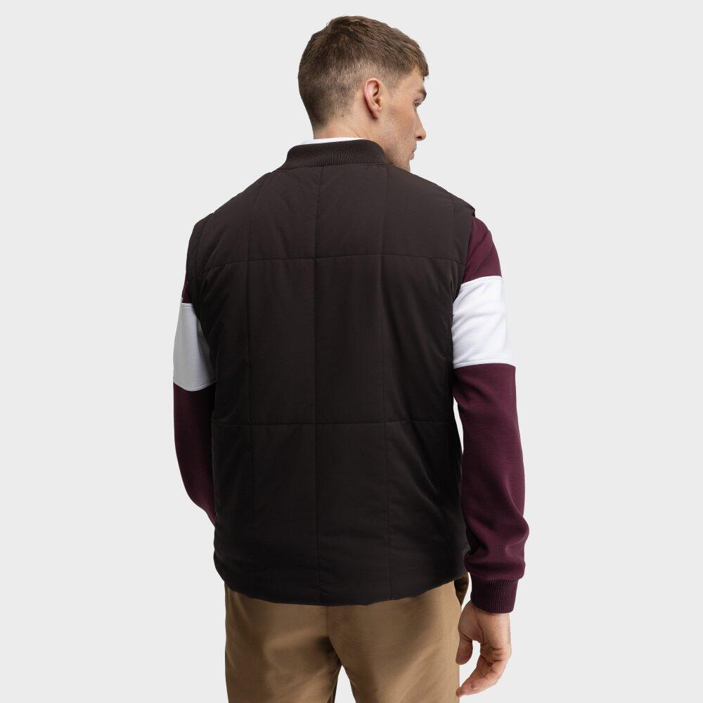 Gilet de golf matelassé homme Wedge Dark Brown Marron 6/7