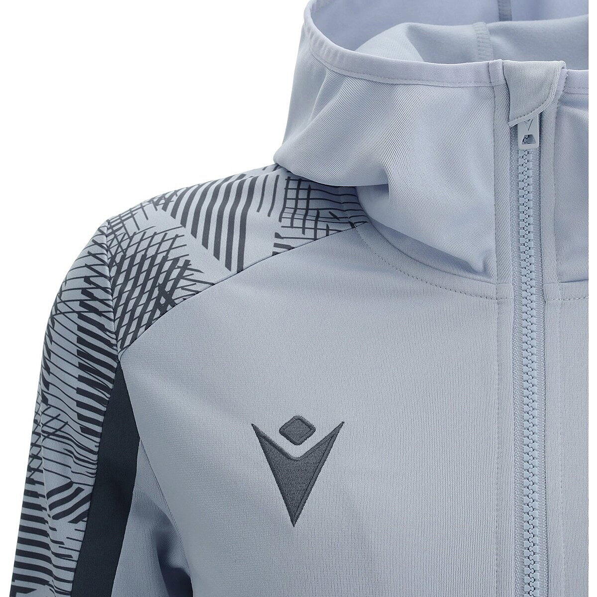Macron Excellence Aphrodite Veste à Capuche Femmes - Argent / Anthracite 3/5