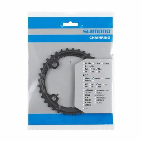 Plateau Shimano Deore XT FC-M670/FC- t8000/FC-T781/FC-T780/FC-T671 3/3