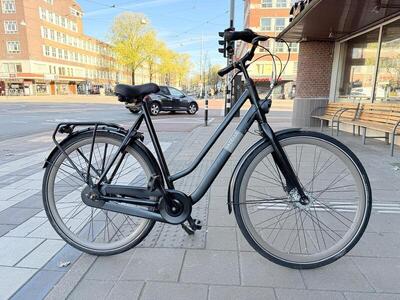 Gazelle esprit damesfiets 59 cm, dynamo voorlicht, zwart